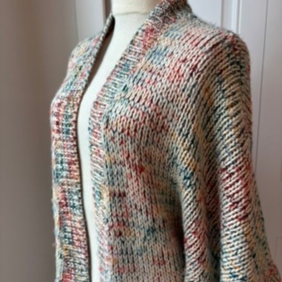 Volcom Kokamo Multi Colored Yarn Kimono Sweater - Picture 4 of 11